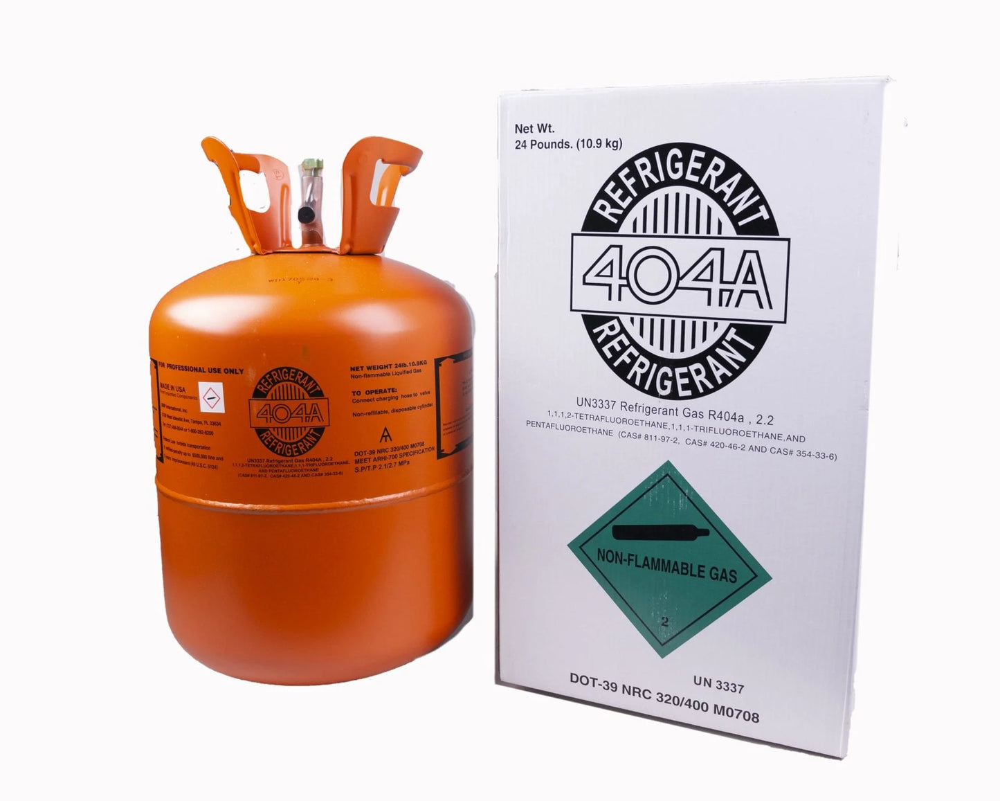 CILINDRO DE FREON 404 A (24 LIBRAS)