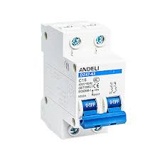 BREAKER TIPO EUROPEO DE 16A DOBLE