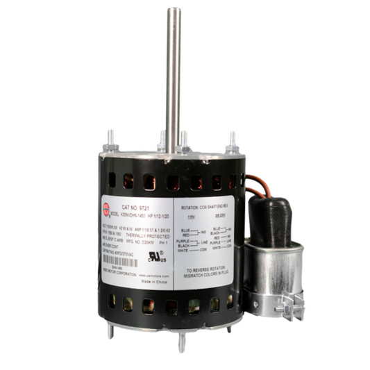 MOTOR DE EVAPORADORA CUARTO FRIO MULTI-HP 1/12 1/15 1/20 HP 1550 RPM 115/208-230 V (RS8888)