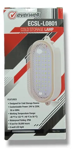 LAMPARA P/ CUARTO FRIO LET (ECSL-L0801)